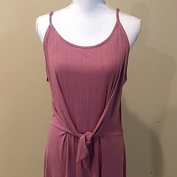 Dusty Rose colored slip dress, XL - Picture 2 of 4